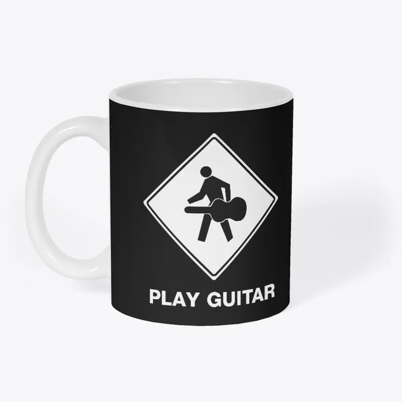 Guitar Walking  Guy - Lrg