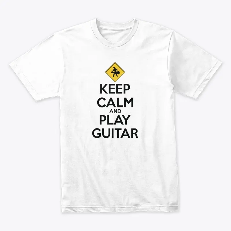 Keep Calm Play Guitar • logo