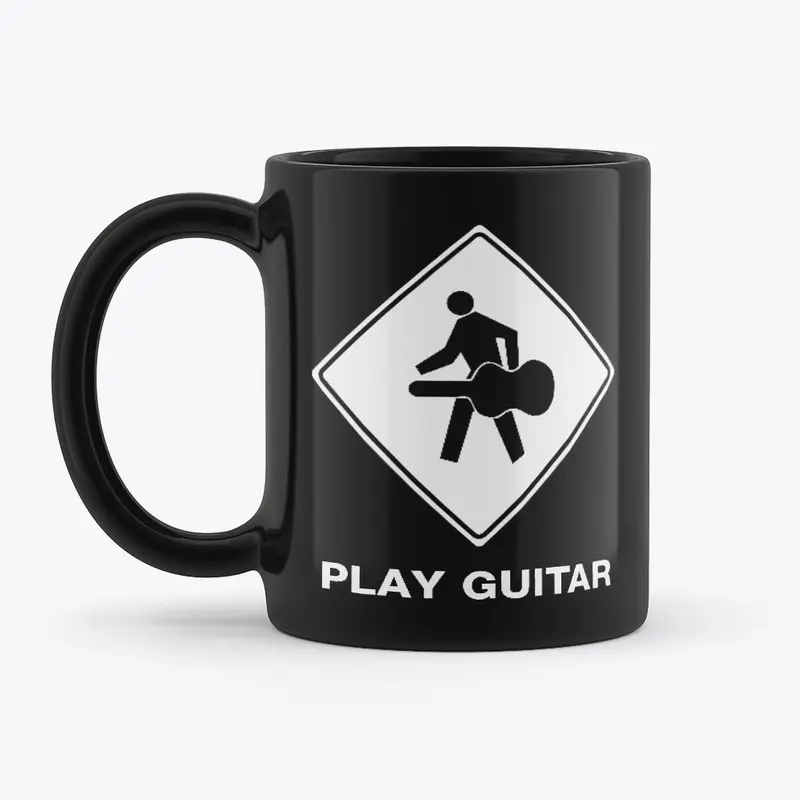 Guitar Walking  Guy - Lrg