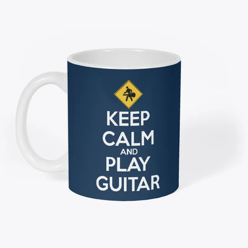 Keep Calm Play Guitar - logo