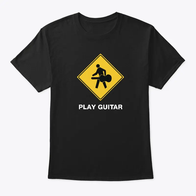 Guitar Walking Guy - Lrg