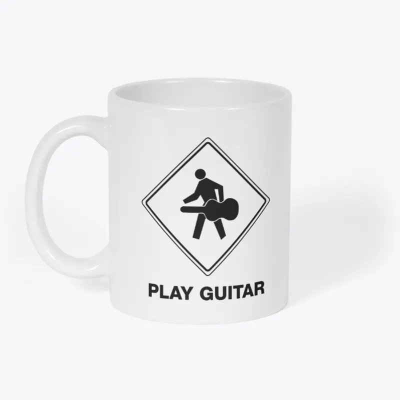 Guitar Walking Guy • Sm