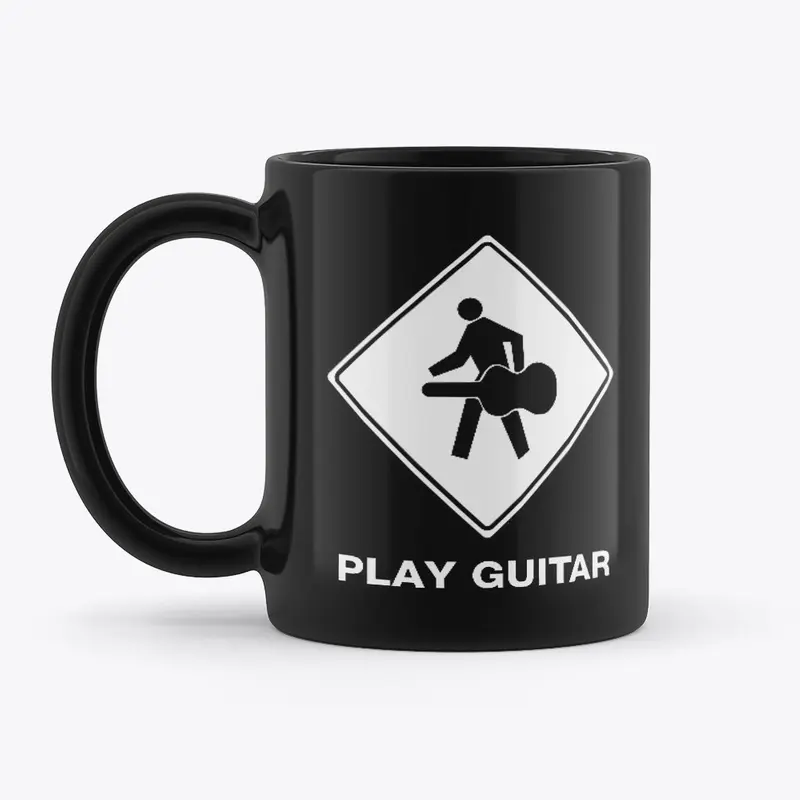 Guitar Walking Guy - Play Guitar   