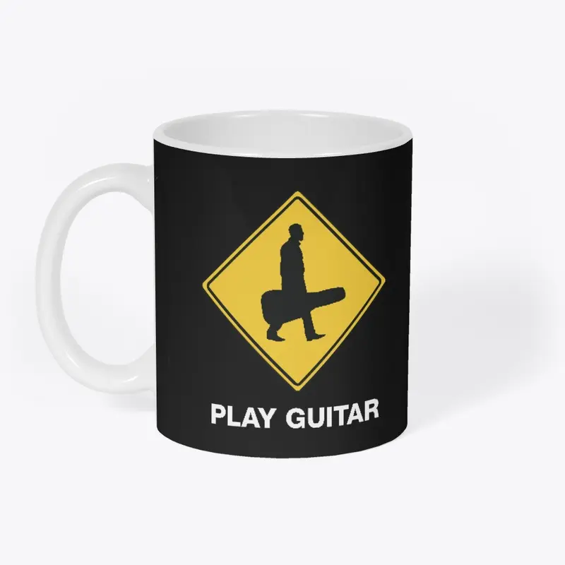 Guitar Walking Guy II - Lrg