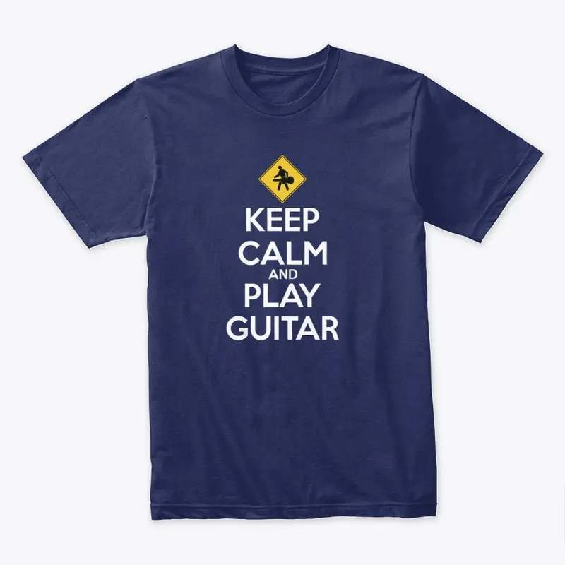 Keep Calm Play Guitar - logo