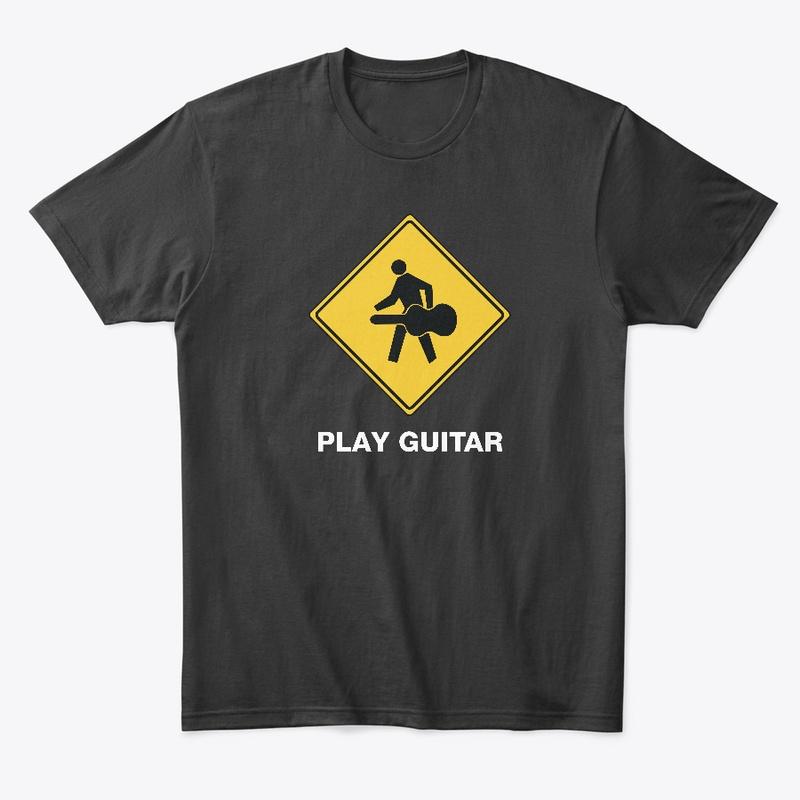 Guitar Walking Guy - Lrg